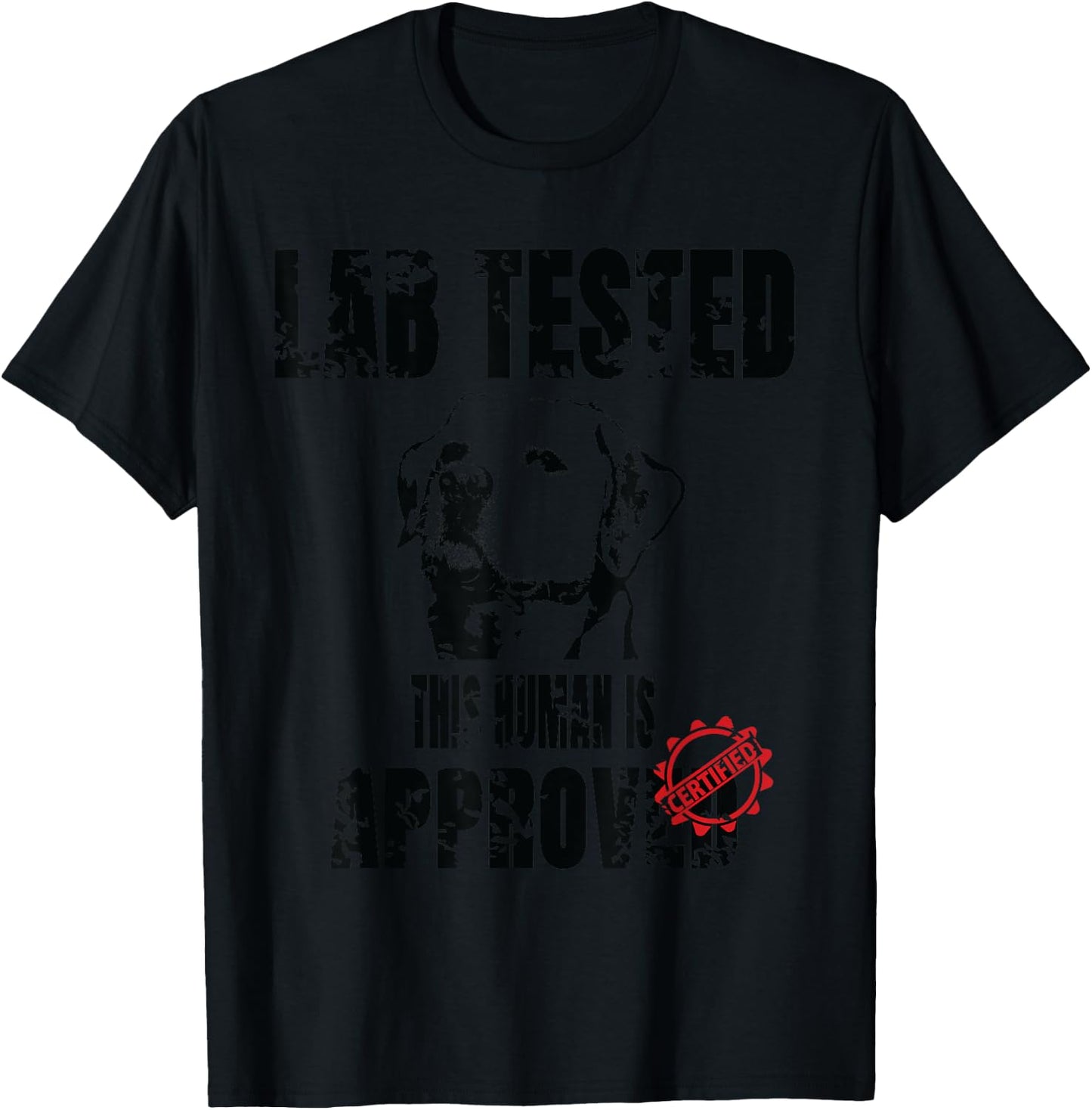 Labrador Retriever Gifts Dog Lovers Chocolate Lab T Shirt T-Shirt - T-Shirt | Black