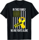 USA Flag Spina Bifida Ribbon Spina Bifida Awareness T-Shirt - T-Shirt | Black