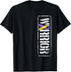 Bladder Cancer Awareness - Military Warrior Ribbon T-Shirt - T-Shirt | Black