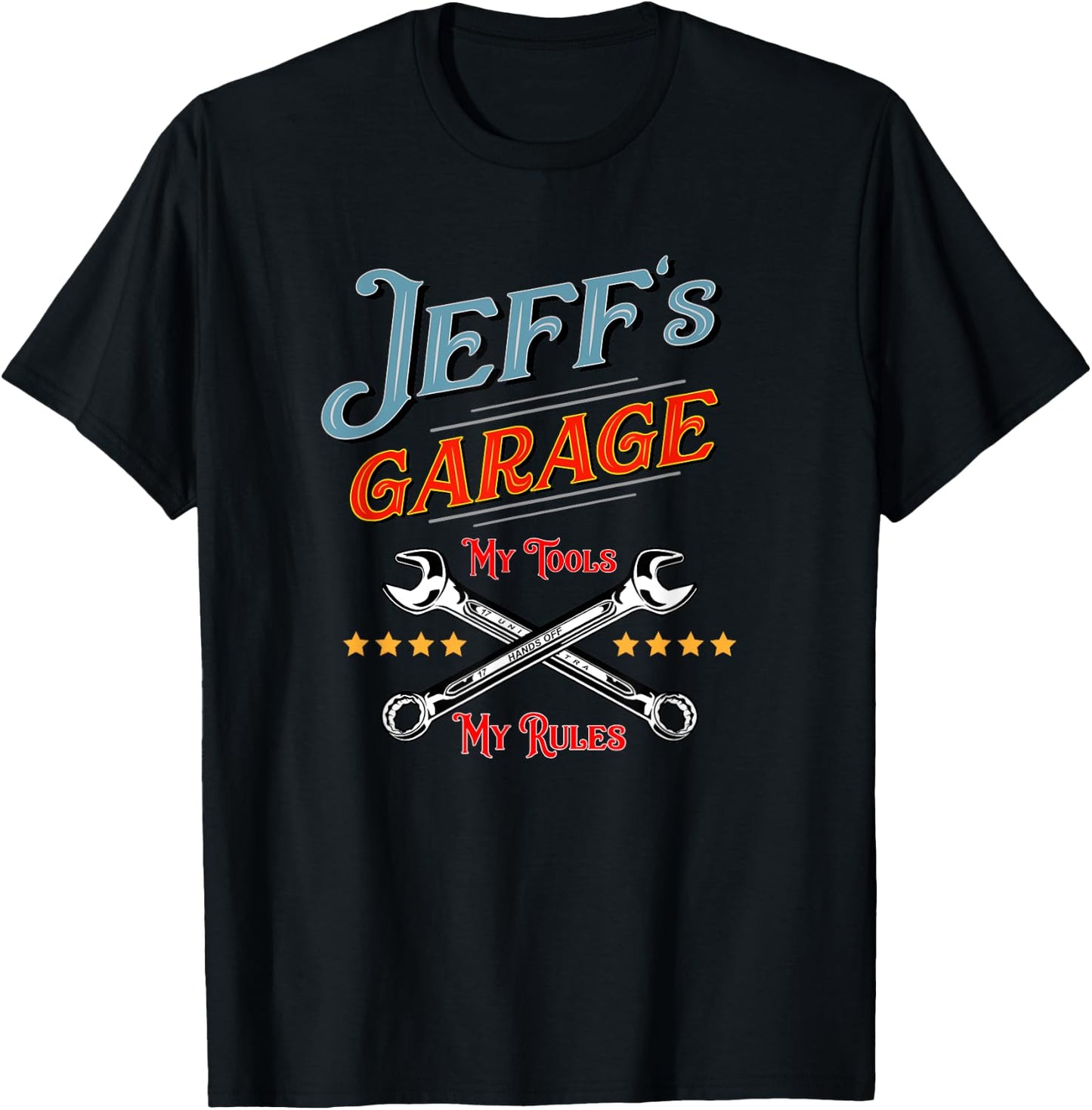 Jeff's Garage Funny Design boys T-Shirt - T-Shirt | Black