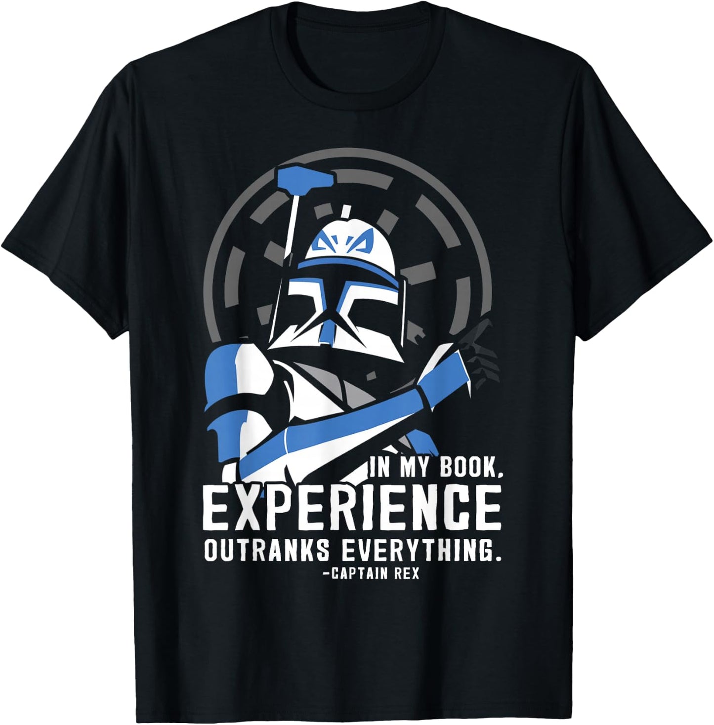 Star Wars Clone Wars Captain Rex Experience Graphic T-Shirt - T-Shirt | Black