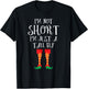 I'm Not Short I'm Just A Tall Elf Shirt Funny Christmas Gift T-Shirt - T-Shirt | Black