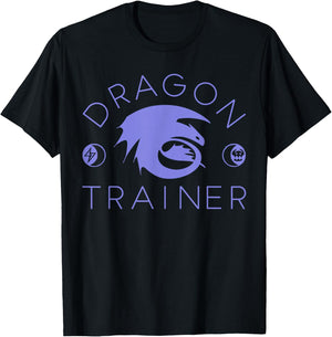 How to Train Your Dragon 3 Dragon Trainers T-Shirt - T-Shirt | Black