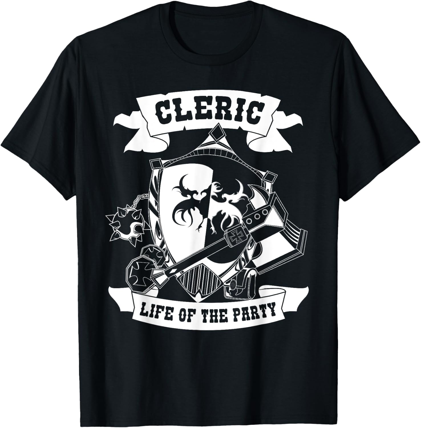 Cleric Life of the Party T Shirt , Women, and Kids T-Shirt - T-Shirt | Black