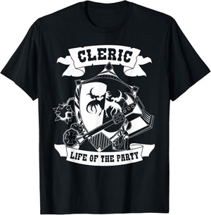 Cleric Life of the Party T Shirt , Women, and Kids T-Shirt - T-Shirt | Black