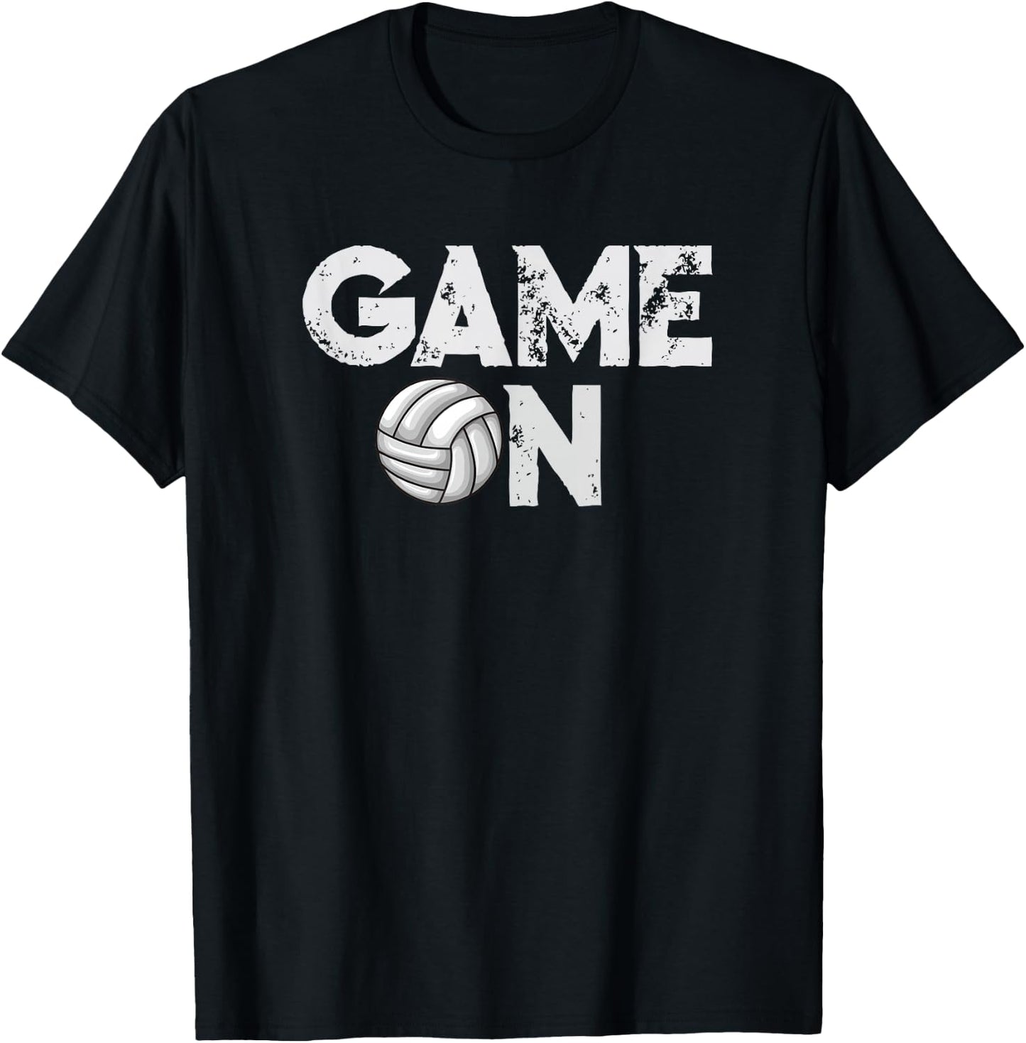 Cute Funny Volleyball For Teen Girls and Women T-Shirt - T-Shirt | Black
