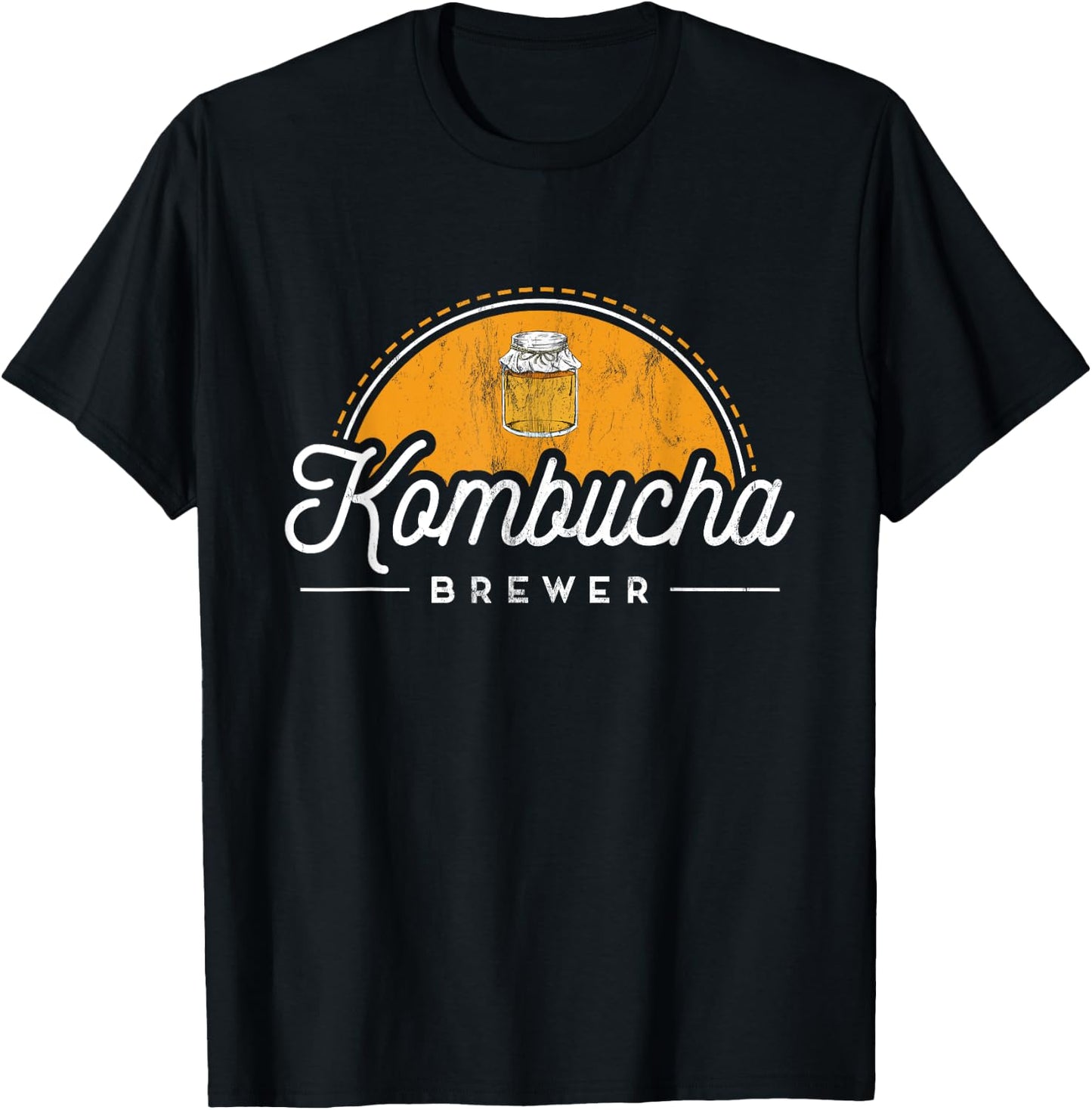 Kombucha: Kombucha Brewer T-Shirt - T-Shirt | Black