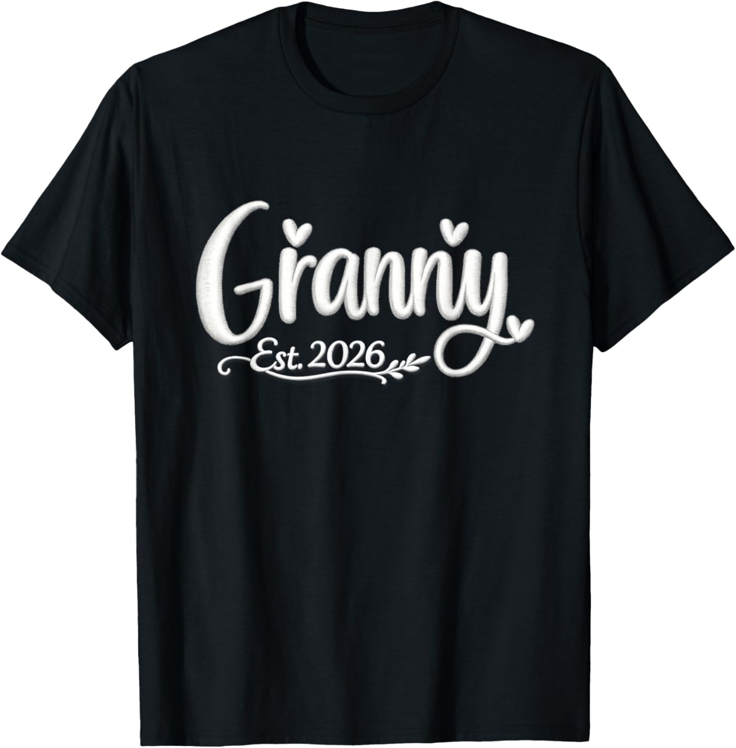 Granny Est 2026 T-Shirt - T-Shirt | Black