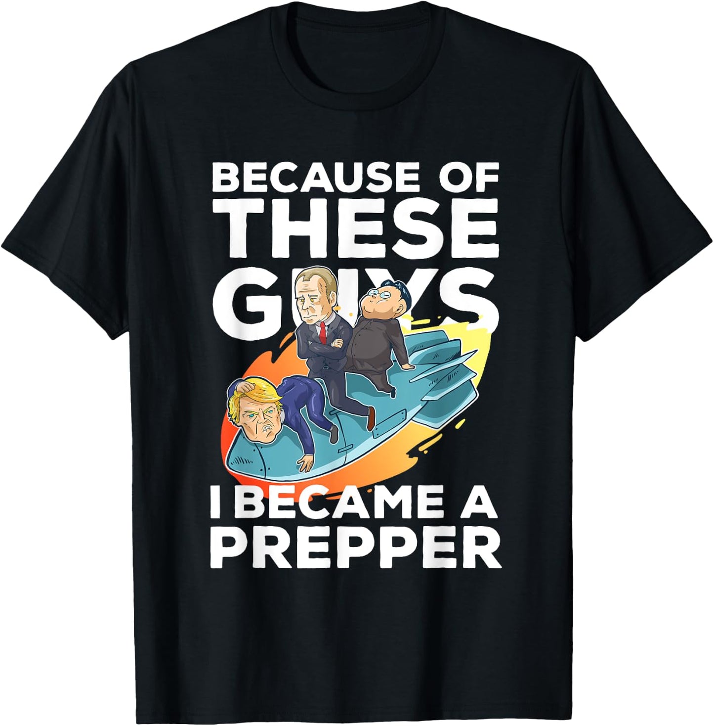 Funny Prepper Gift A Prepper T-Shirt - T-Shirt | Black