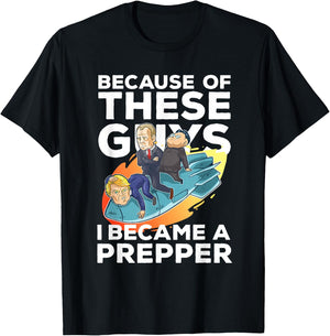 Funny Prepper Gift A Prepper T-Shirt - T-Shirt | Black