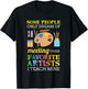 Some People Only Dream of Meeting Art Teacher Teachers Gift Small T-Shirt - T-Shirt | Black