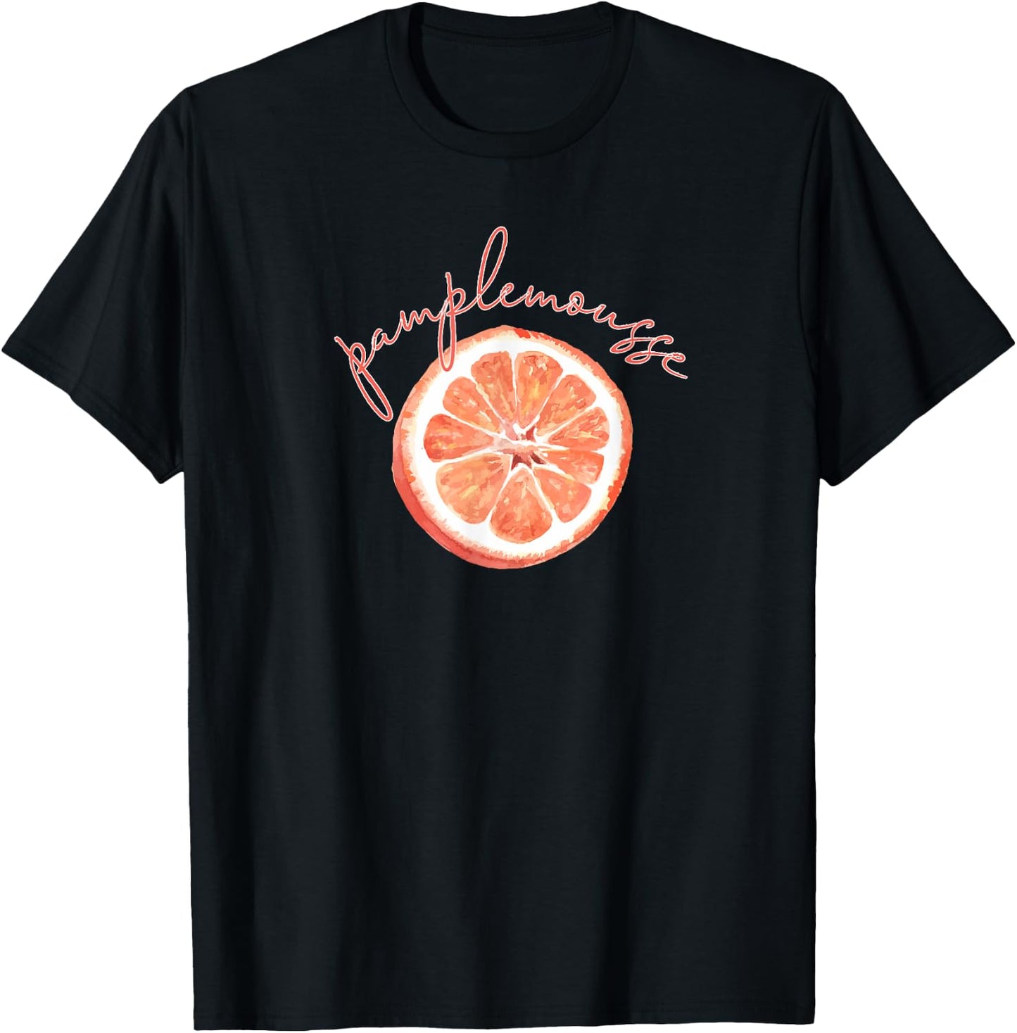 Pamplemousse Grapefruit Fun France French Gift T-Shirt - T-Shirt | Black
