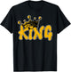King Crown Gold - Graffiti Design T-Shirt - T-Shirt | Black