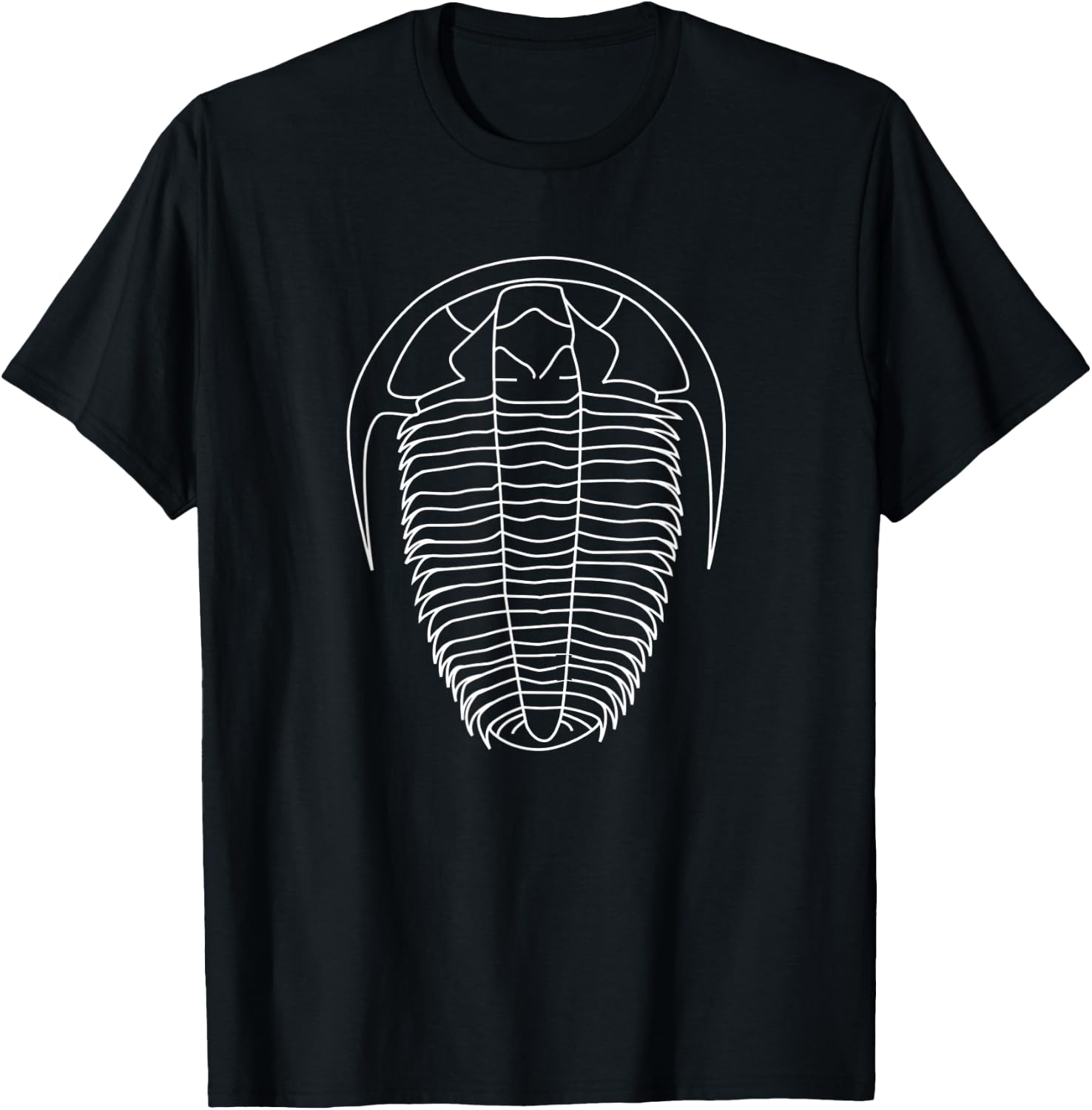 Trilobite , Fossil Shirt, Geology Geologist Rockhound T-Shirt - T-Shirt | Black