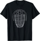 Trilobite , Fossil Shirt, Geology Geologist Rockhound T-Shirt - T-Shirt | Black