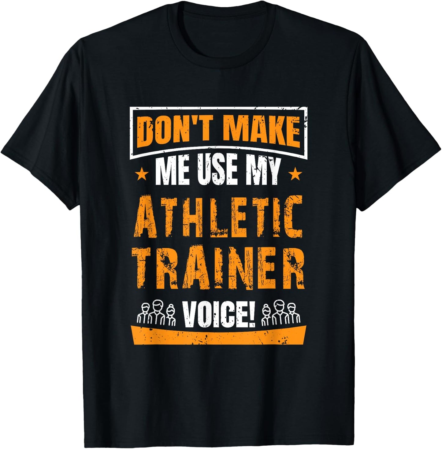 Funny AT Certified Athletic Trainer T Shirt Gift Saying T-Shirt - T-Shirt | Black