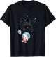 Hello Kitty Constellation Stars Astronaut T-Shirt - T-Shirt | Black