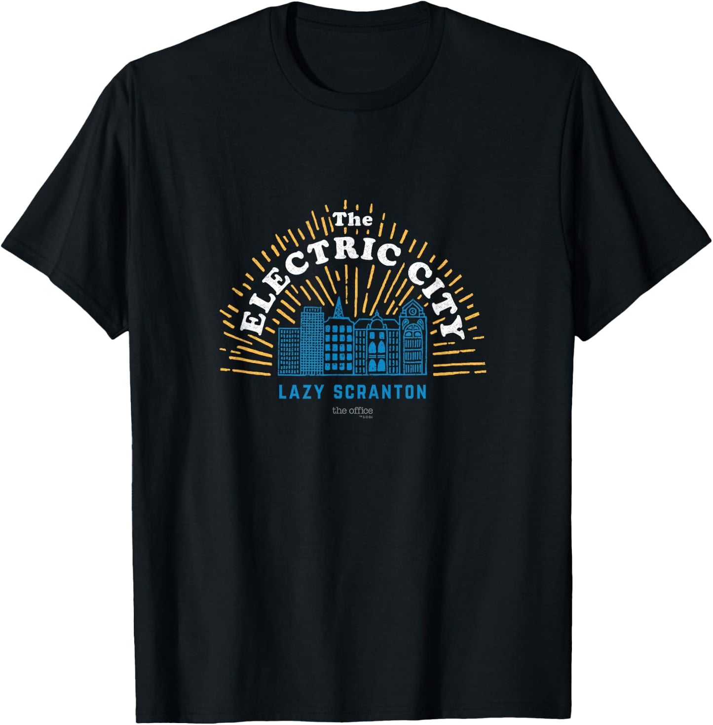 The Office The Electric City Funny - Official T-Shirt - T-Shirt | Black