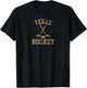 Vintage Vegas Hockey T-Shirt - T-Shirt | Black