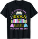 If It Involves Books and Pajamas Count Me In Librarian T-Shirt - T-Shirt | Black