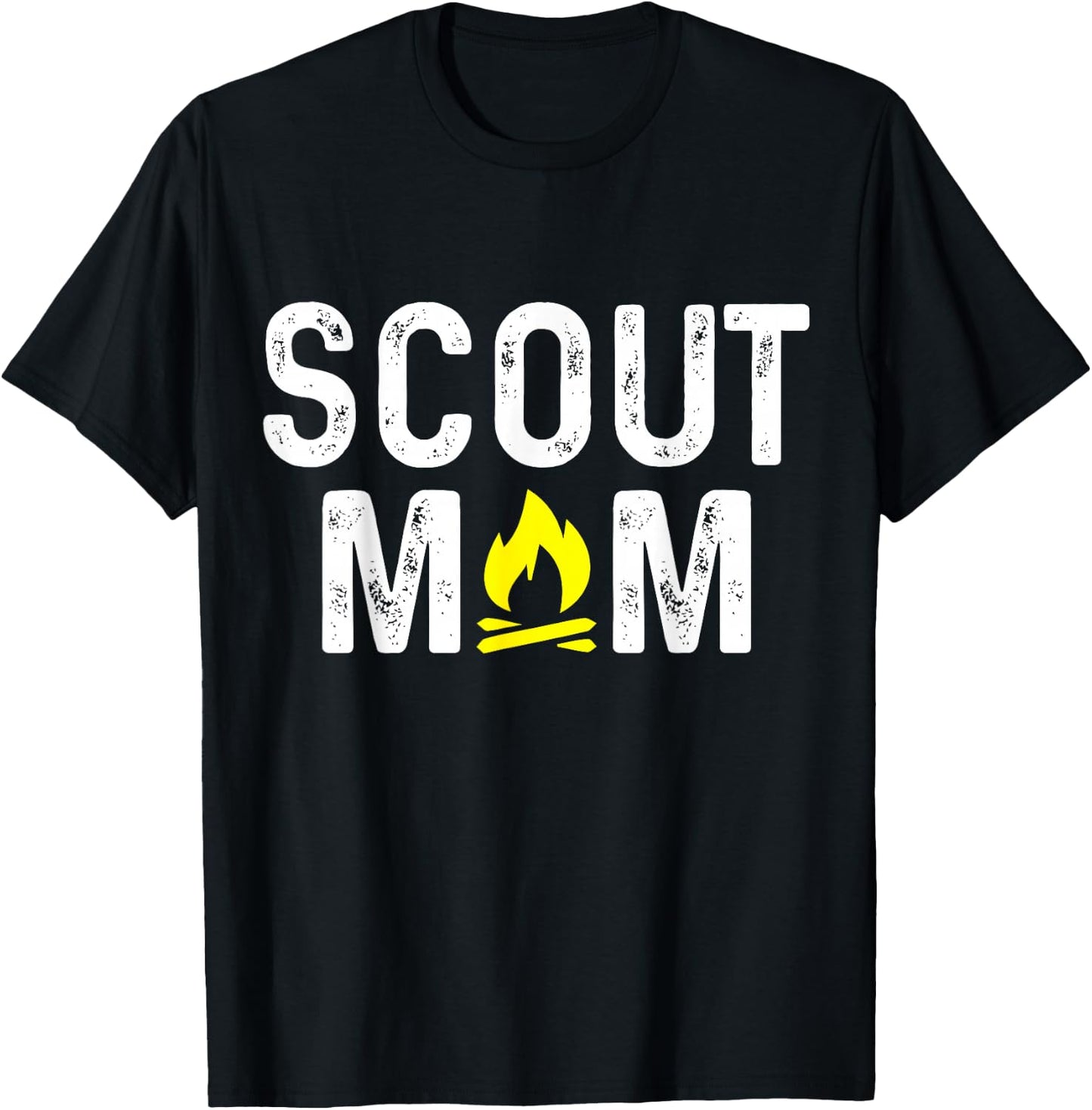 Scouting Mom Scout Mother Scouts T-Shirt - T-Shirt | Black