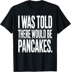 Funny Pancake Art Women Pancake Maker Pancake Lovers T-Shirt - T-Shirt | Black