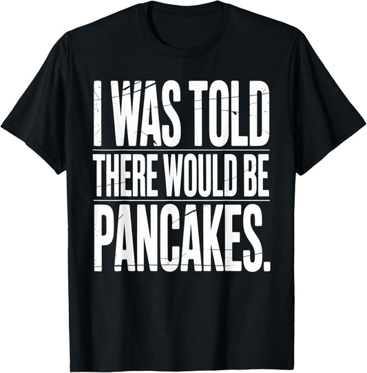 Funny Pancake Art Women Pancake Maker Pancake Lovers T-Shirt - T-Shirt | Black