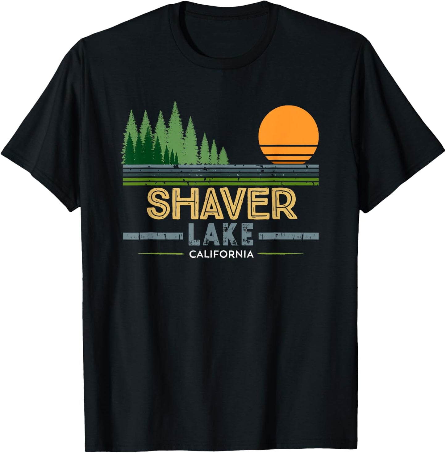 Shaver Lake T-Shirt - T-Shirt | Black