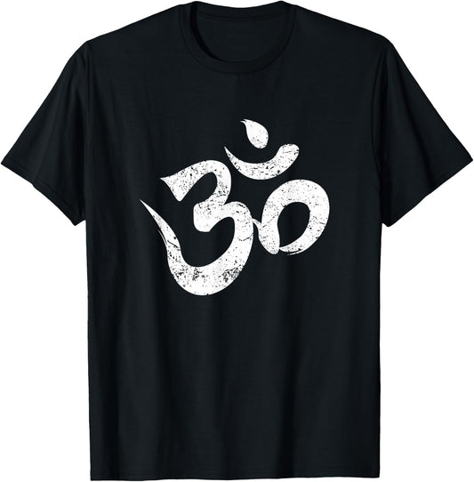Yoga Om Outfit Spiritual Symbol Aum Meditation Ohm T-Shirt - T-Shirt | Black