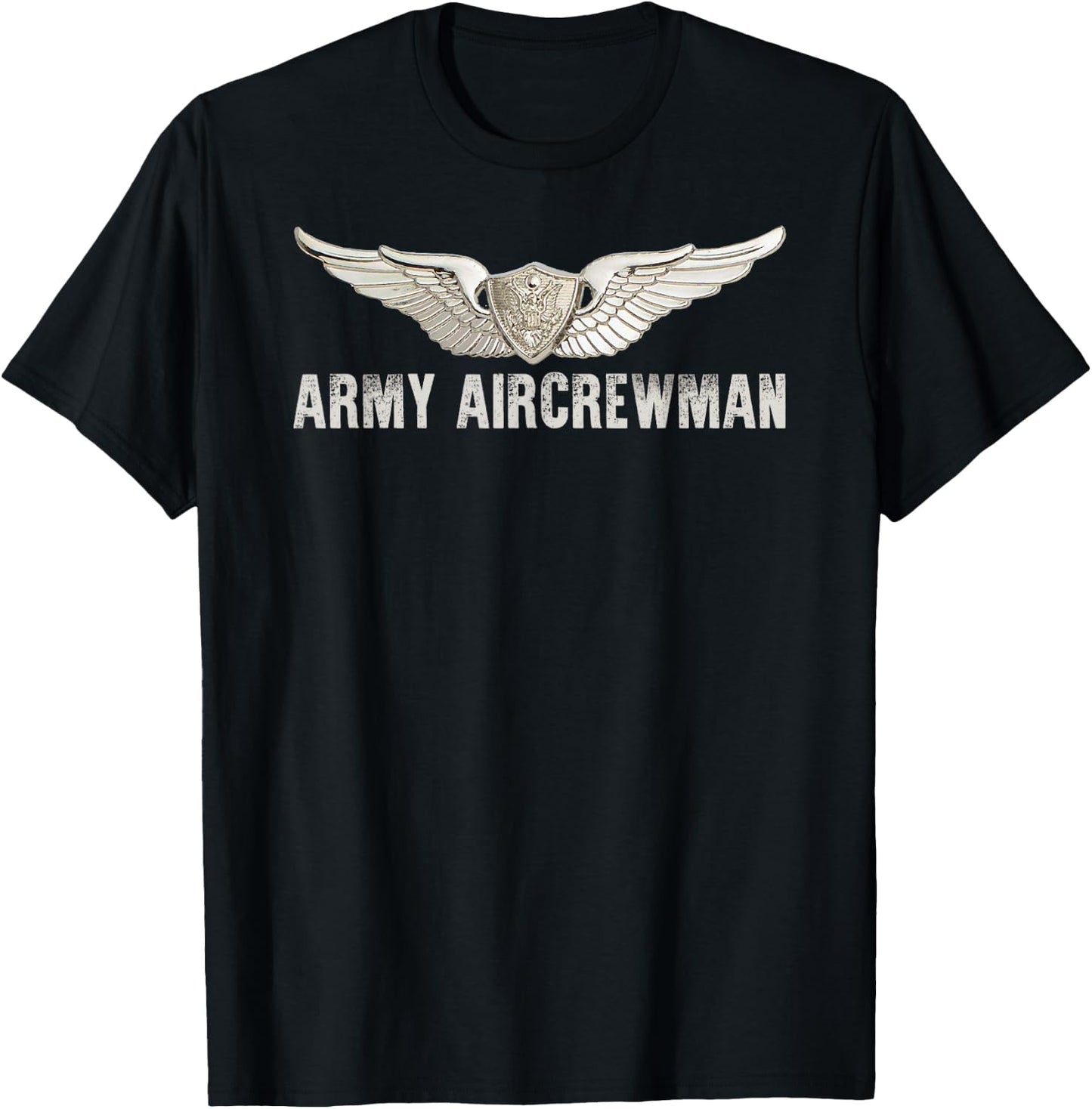 US Army Aircrewman Shirt Men Women Adults Teens Kids Gift T-Shirt - T-Shirt | Black