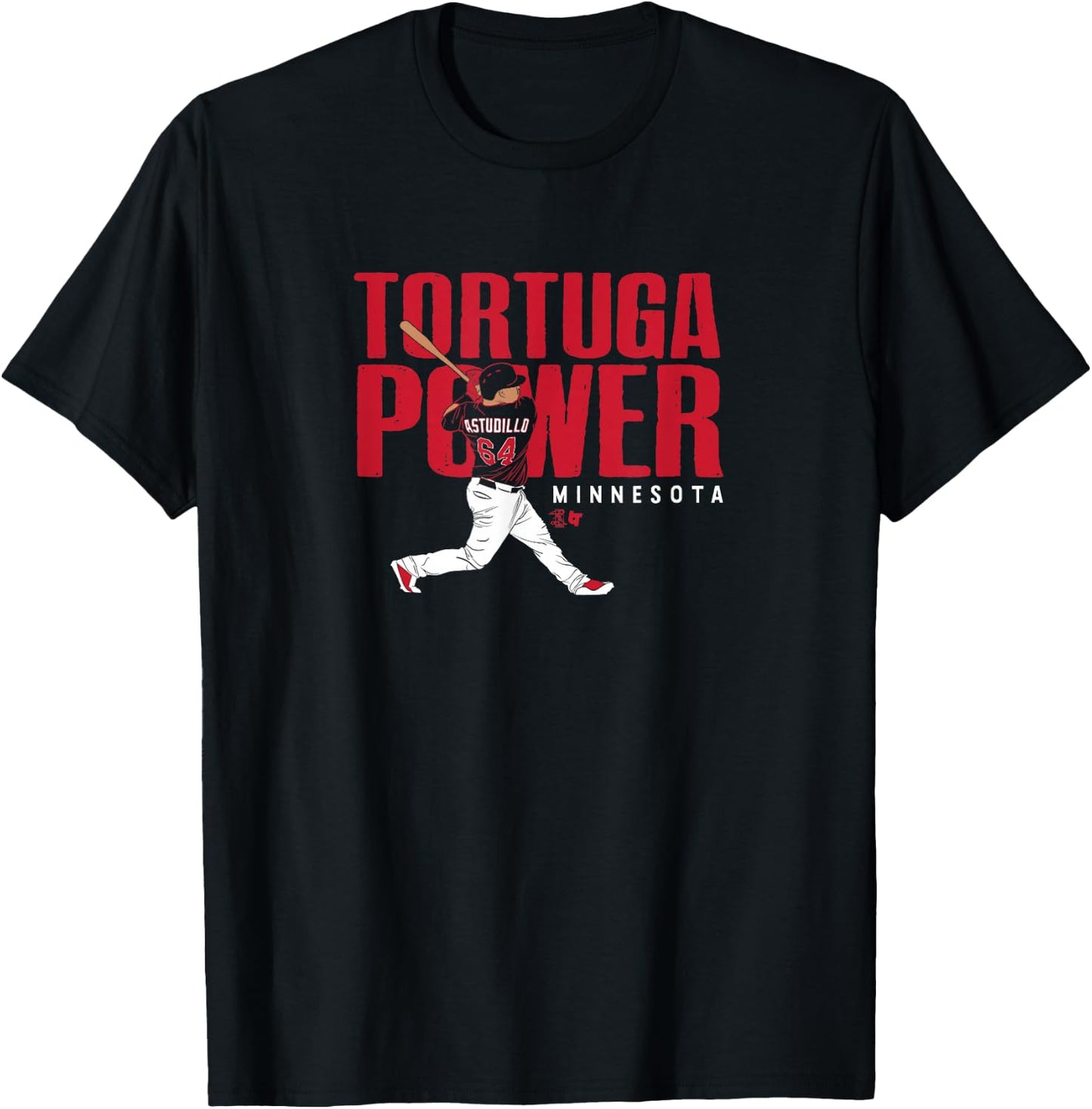 Officially Licensed Willians Astudillo - Tortuga Power T-Shirt - T-Shirt | Black