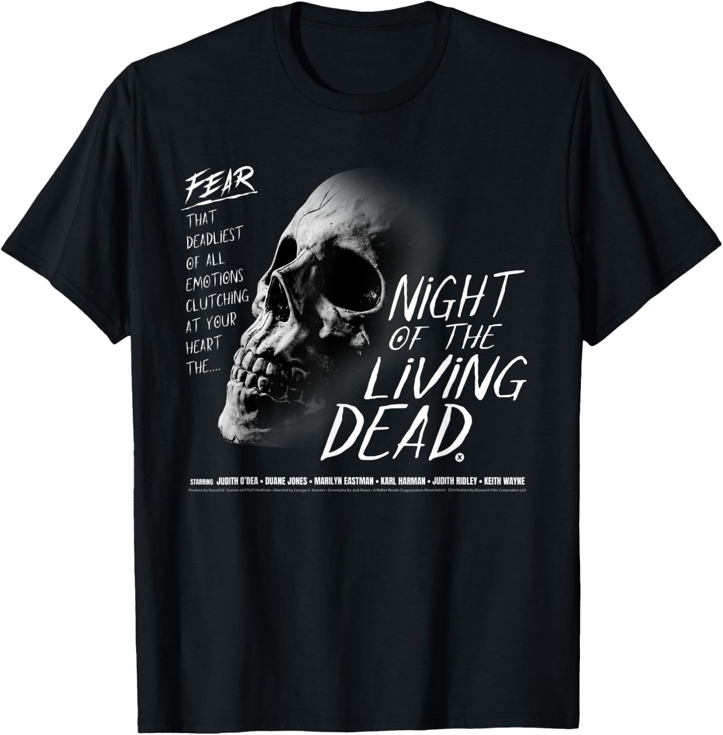 Classic Vintage Retro Zombie Movie Poster T-Shirt - T-Shirt | Black