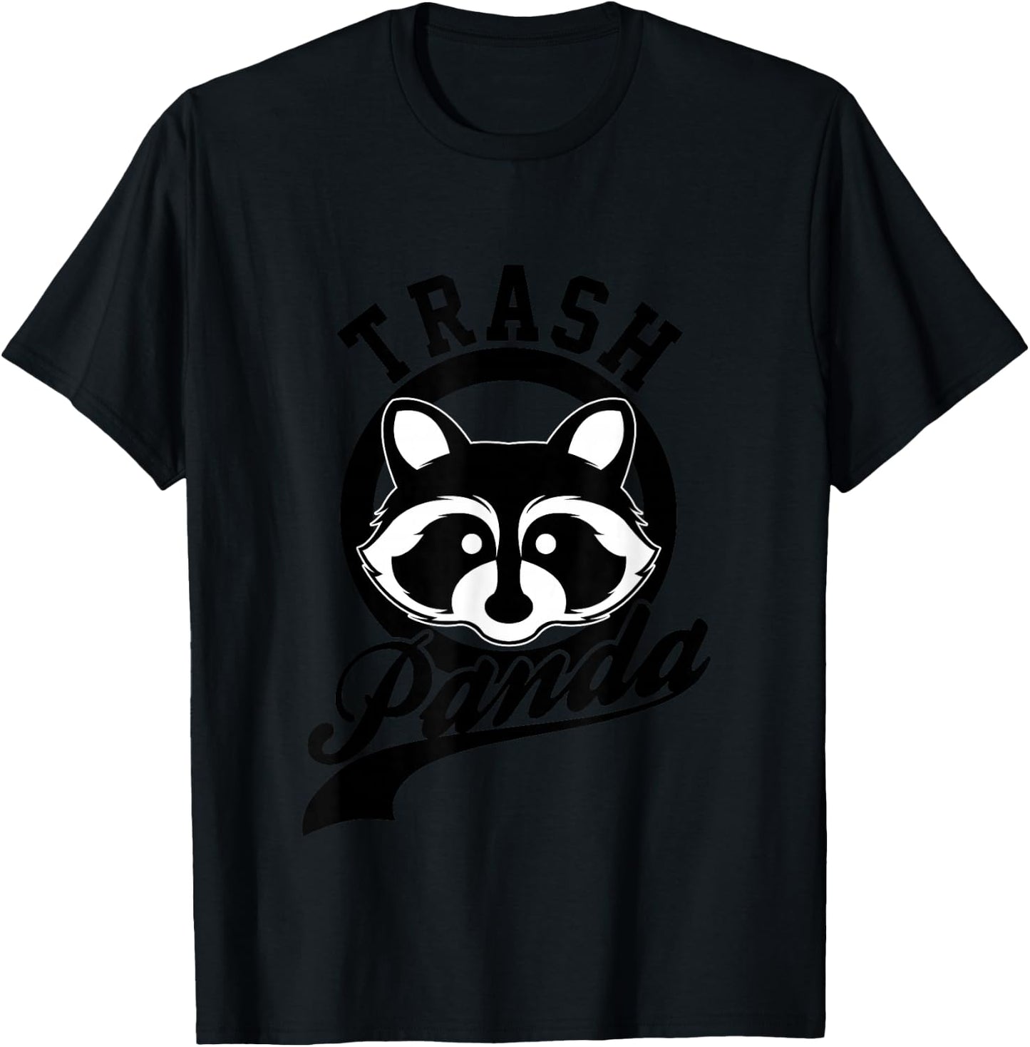 Save The Trash Pandas Funny Raccoon Animal Lover Funny Gift Small T-Shirt - T-Shirt | Black