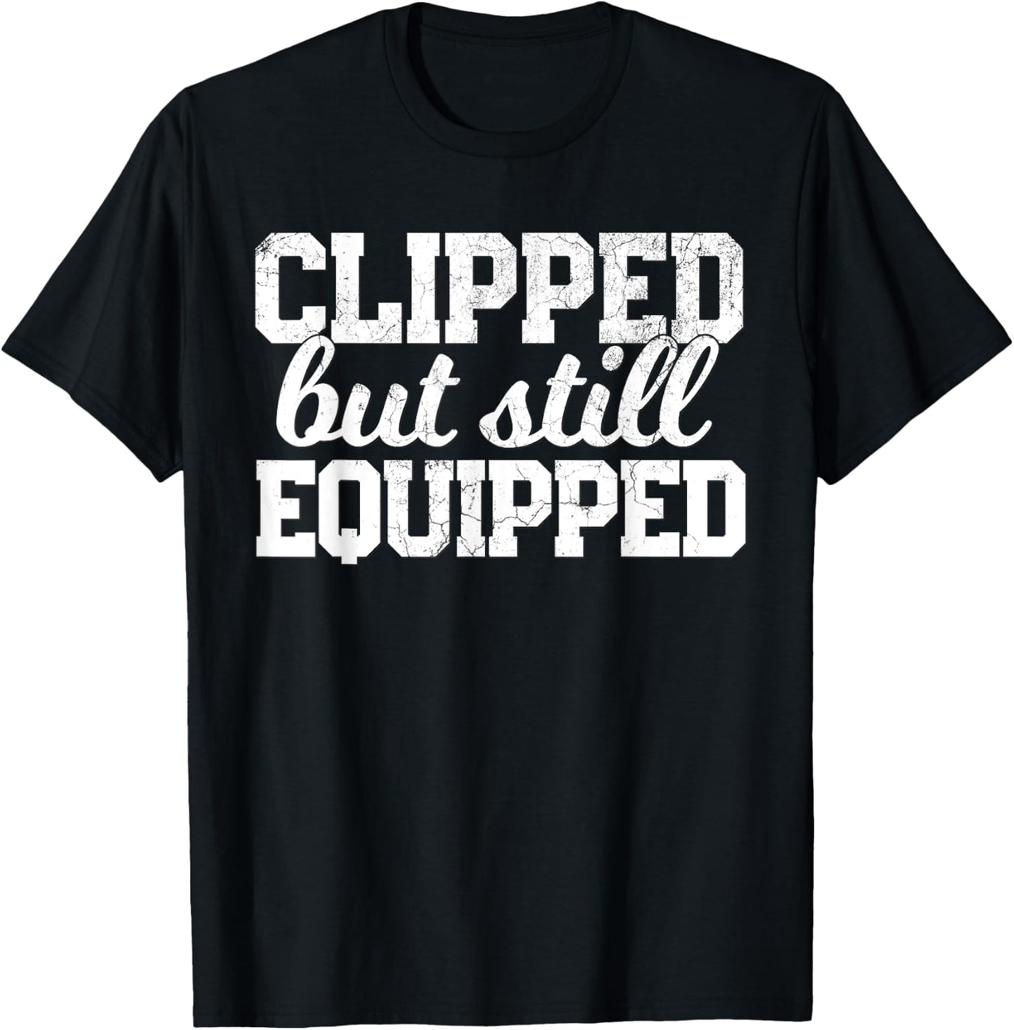 Funny Post Vasectomy Shirt Gift Joke Father's Day Husband T-Shirt - T-Shirt | Black