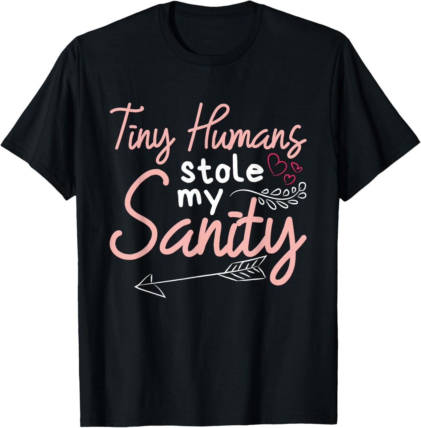 Childcare Provider Daycare Teacher - Stole My Sanity T-Shirt - T-Shirt | Black