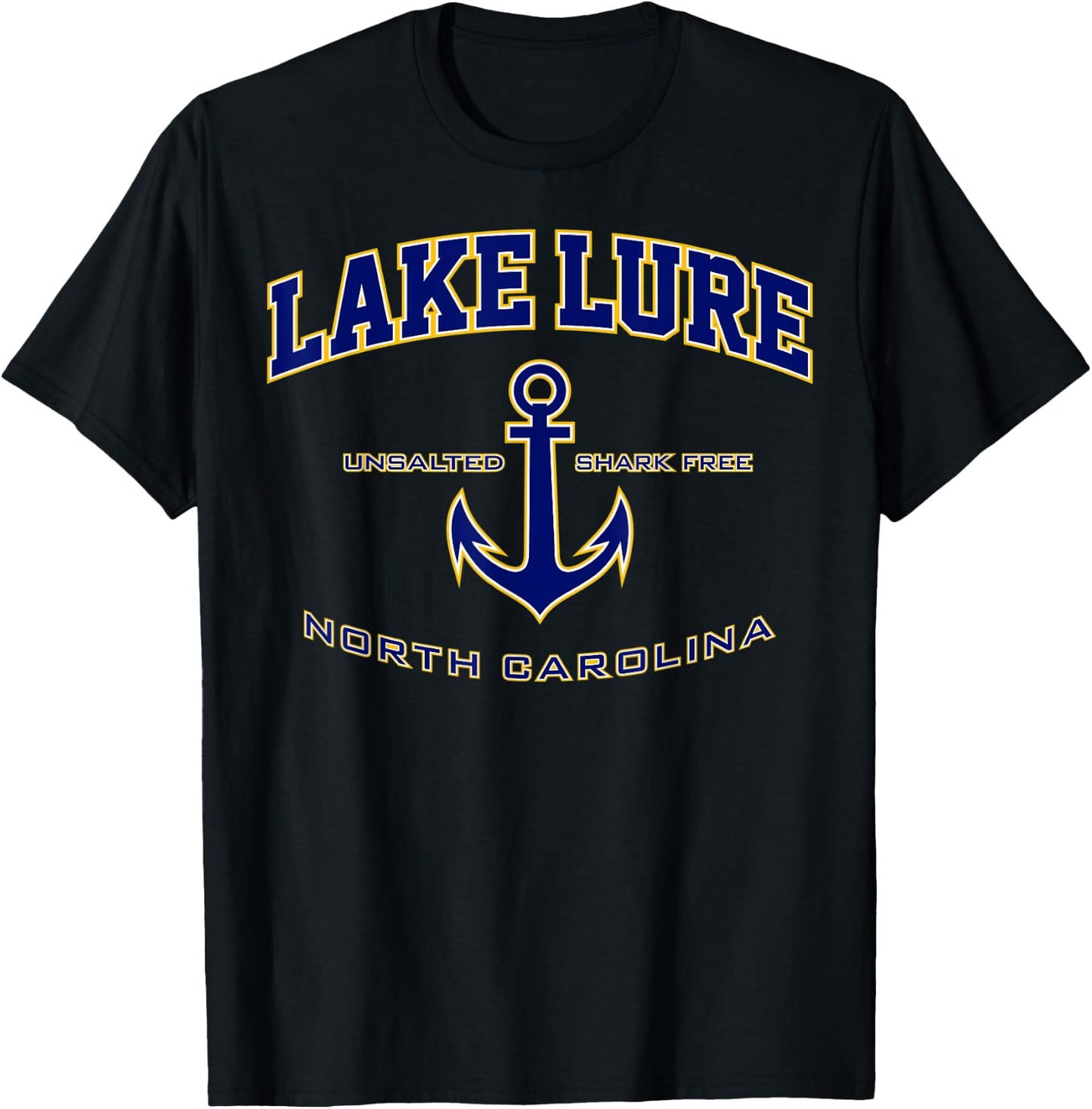 Lake Lure NC T-Shirt - T-Shirt | Black