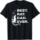 Funny Best Rat Dad Lover T-Shirt - T-Shirt | Black