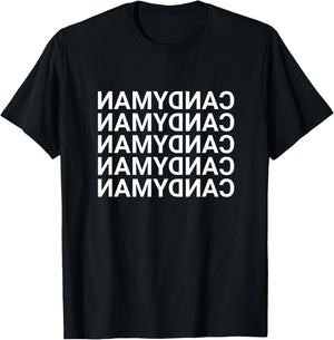 Candyman Backwards Mirror Shirt T-Shirt - T-Shirt | Black