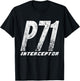 Crown Vic Interceptor P71 Cop Car T Shirt T-Shirt - T-Shirt | Black