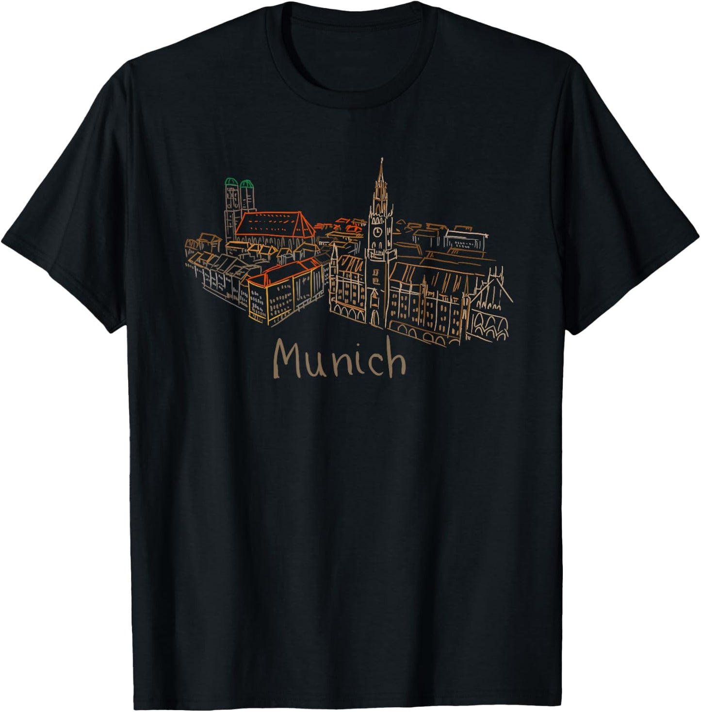 Munich Germany T-Shirt - T-Shirt | Black