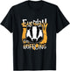 Funny Everyday I'm Huffling Badger Animal Graphic T-Shirt - T-Shirt | Black