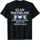 MacFarlane Scottish Family Clan Scotland Name T-Shirt - T-Shirt | Black