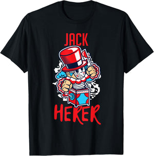Weed Strain Cartoon Characters, Jack Herer T-Shirt - T-Shirt | Black
