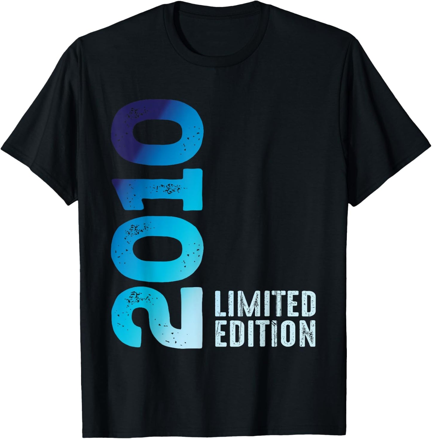 Awesome Year 2010 Vintage Since 2010 Limited Edition 2010 T-Shirt - T-Shirt | Black