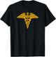 Ferris Bueller's Day Off Cameron Caduceus Symbol Movie T-Shirt - T-Shirt | Black