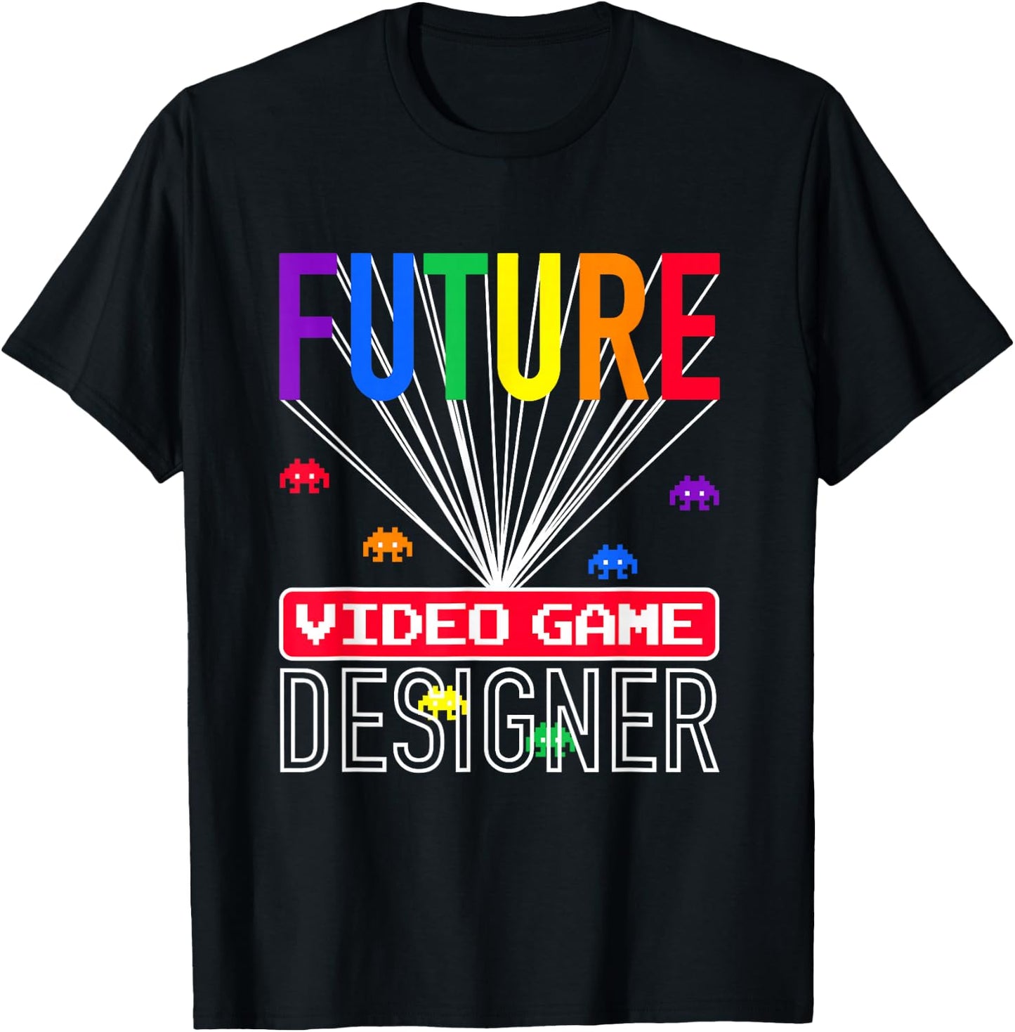 Video Game Shirt Future Video Game Designer Kids T-Shirt - T-Shirt | Black