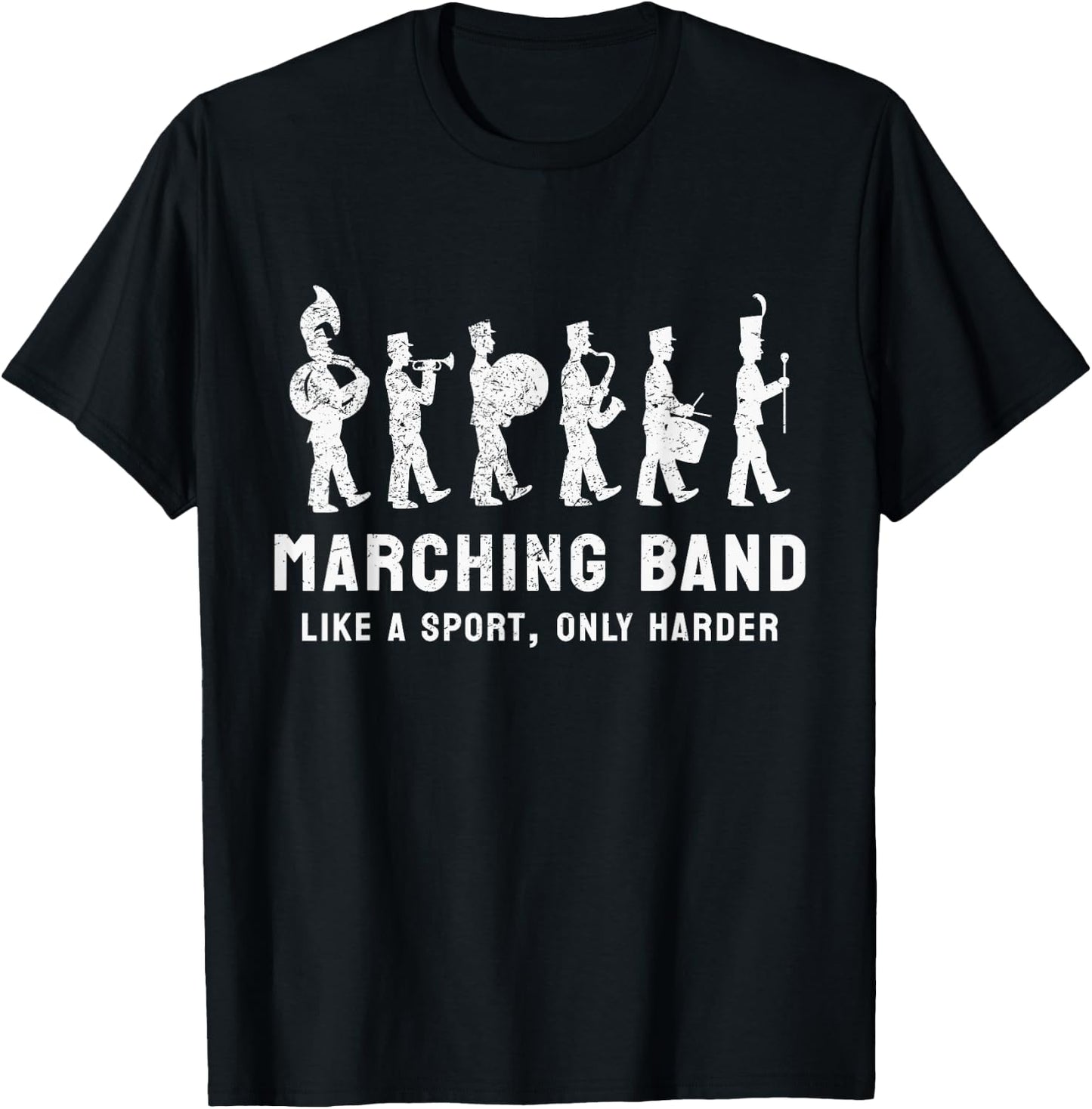 School Marching Band Definition T-Shirt - T-Shirt | Black