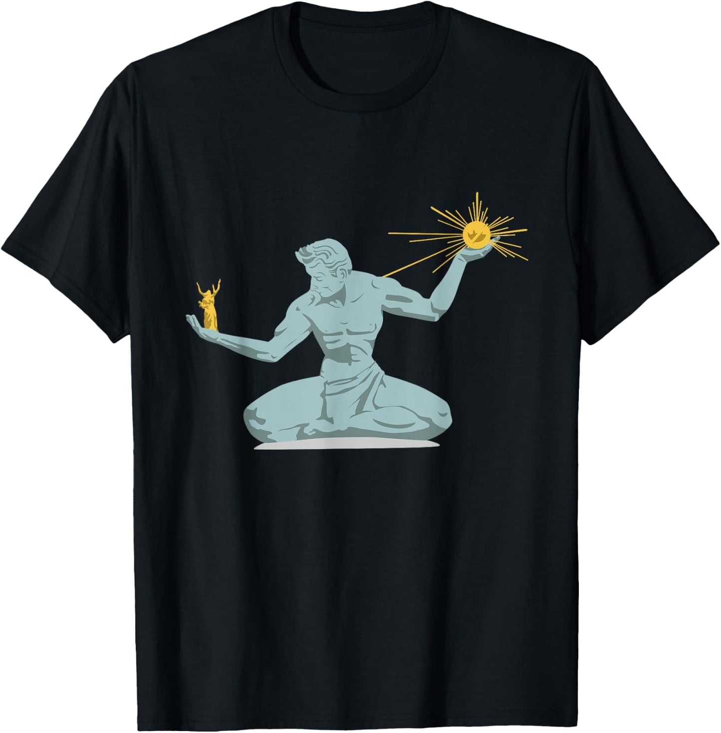 The Spirit of Detroit T-Shirt - T-Shirt | Black