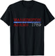 George Washington and John Adams Campaign - 1789 T-Shirt - T-Shirt | Black