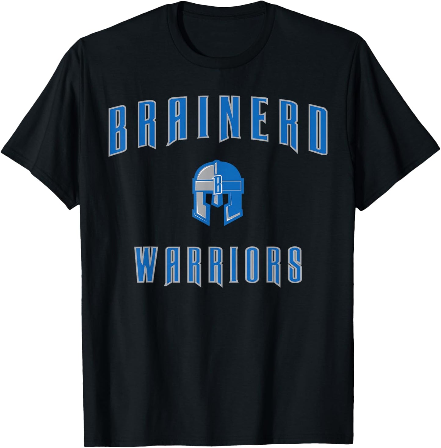 Brainerd High School Warriors T-Shirt - T-Shirt | Black